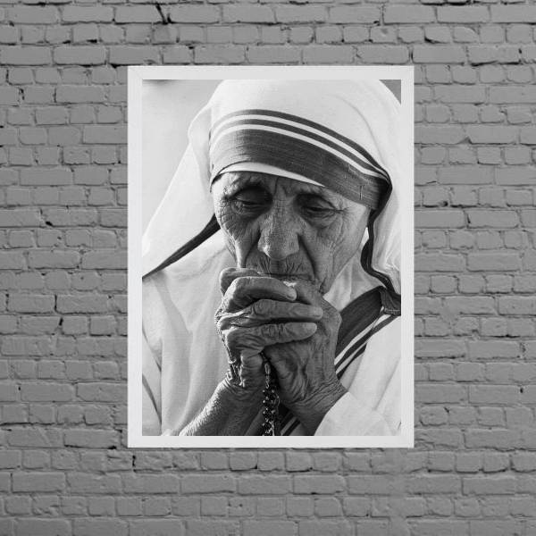 Quadro Foto Madre Teresa De Calcutá