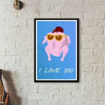 Quadro Decorativo Friends I love You