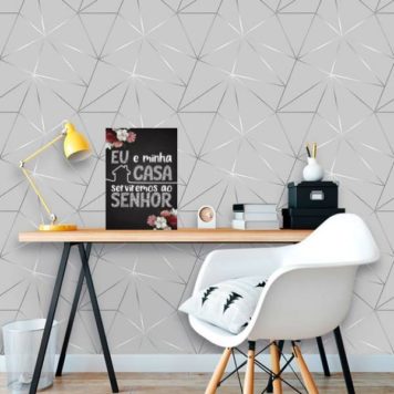 Placa Decorativa Serviremos Ao Senhor