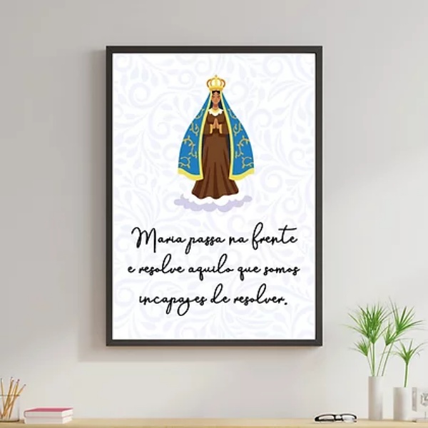 Quadro Maria Passa Na Frente