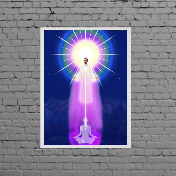 Quadro Saint Germain Chama Violeta