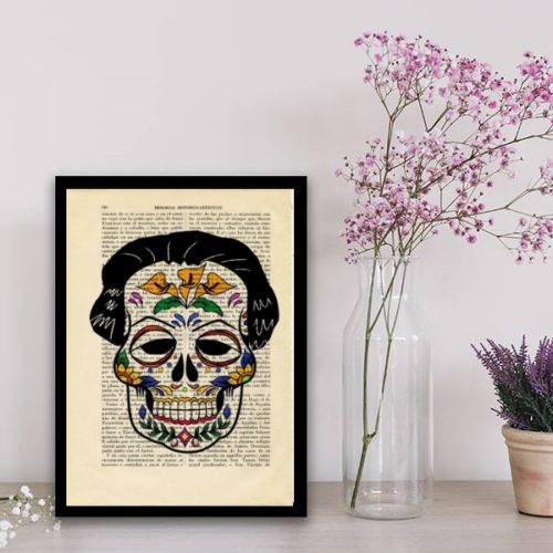 Quadro Caveira Mexicana Masculino