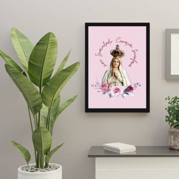 Quadro Meu Imaculado Coração Triunfará