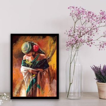 Quadro Decorativo Artístico Cigana