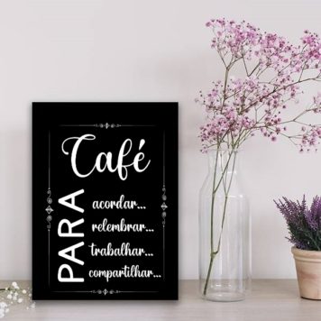 Quadro Café Para Compartilhar