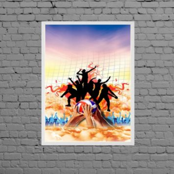 Quadro Decorativo Vôlei De Praia