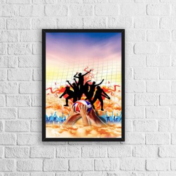 Quadro Decorativo Vôlei De Praia
