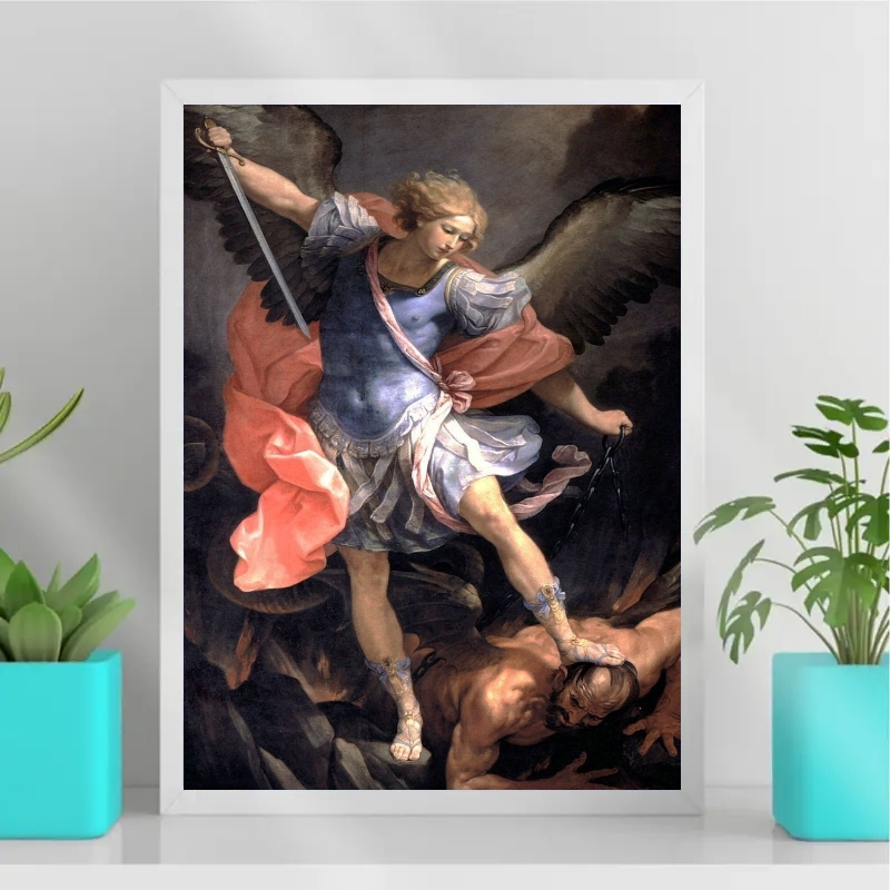 Quadro Católico São Miguel Arcanjo