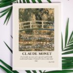 Quadro Decorativo Monet A Ponte