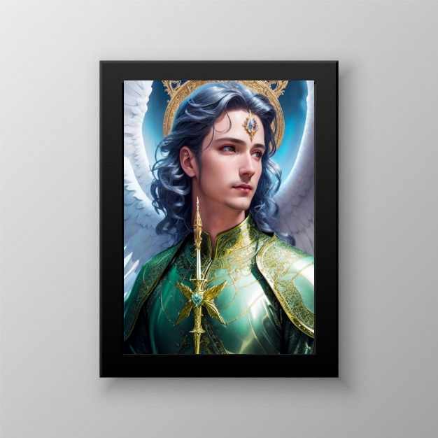 Quadro Decorativo Arcanjo Rafael