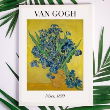 Quadro Decorativo Van Gogh Irises