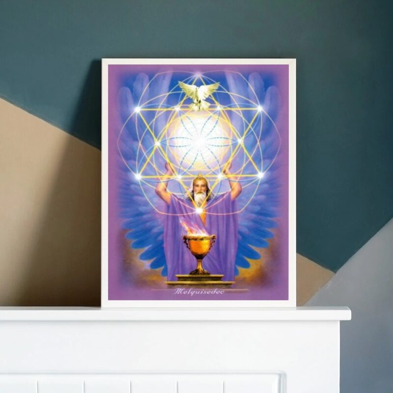 Quadro Decorativo Melquisedec - O Rei Do Mundo