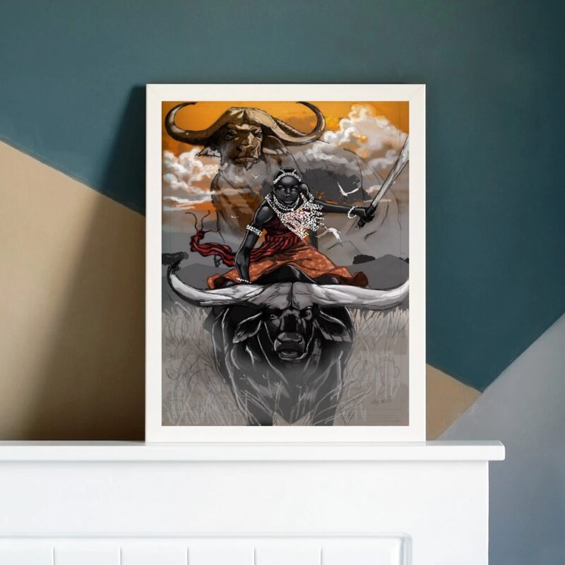 Quadro Decorativo Umbanda Oyá