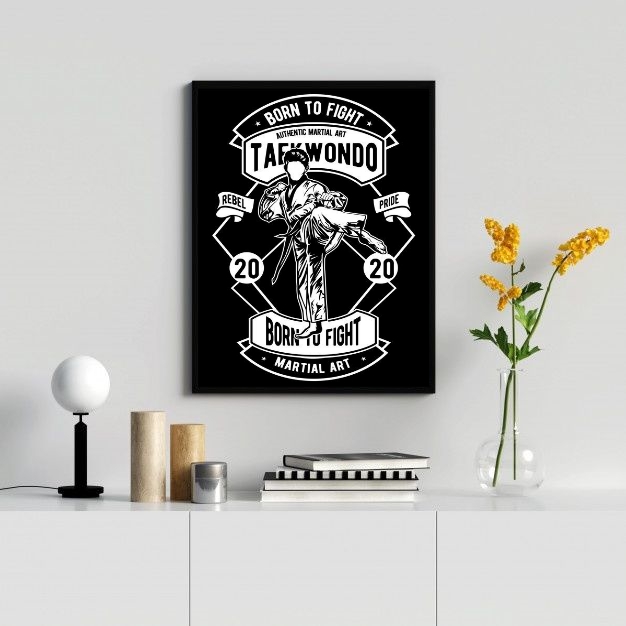 Quadro Decorativo taekwondo Poster
