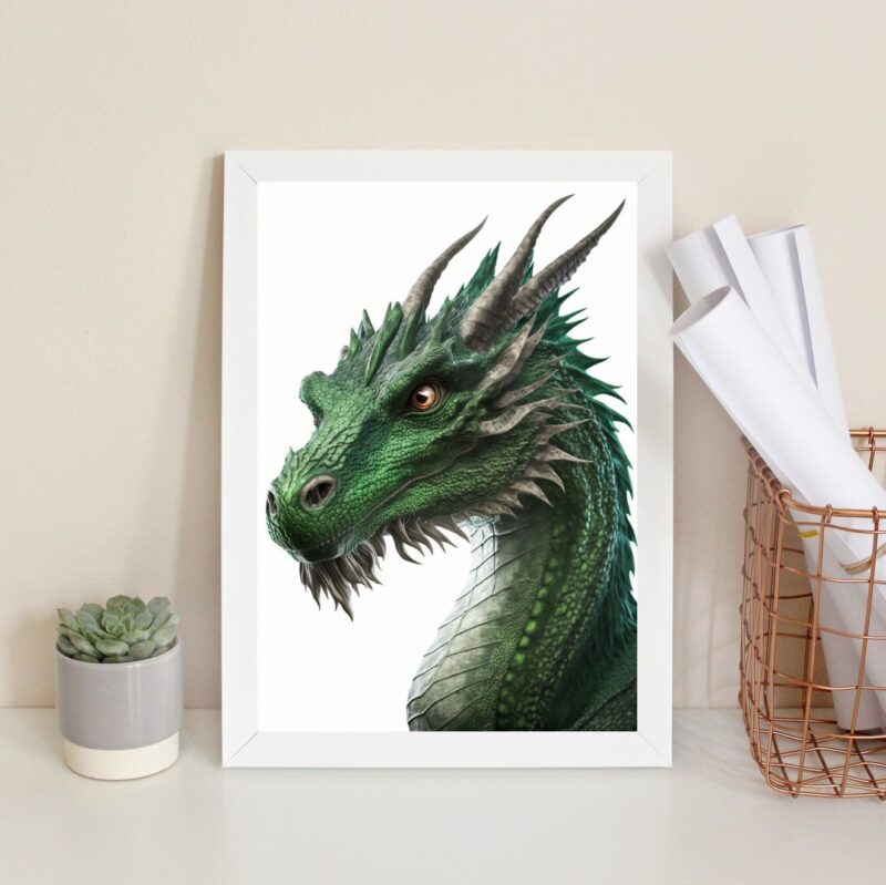 Quadro Decorativo Arte Dragão - Image 2