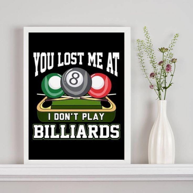 Quadro Decorativo Bilhar Sinuca