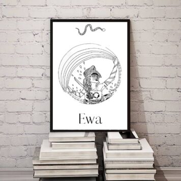 Quadro Decorativo Ewá Orixá- Umbanda