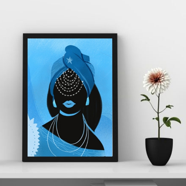 Quadro Decorativo Orixá- Iemanjá