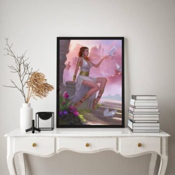 Quadro Afrodite- Deusa Do Amor E Da Beleza