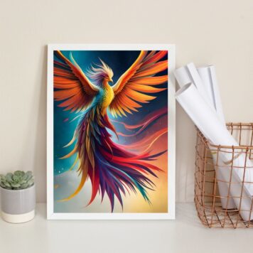 Quadro Decorativo Ave Fênix