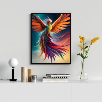 Quadro Decorativo Ave Fênix