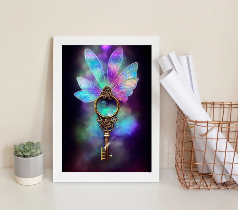 Quadro Decorativo Chave Mágica - Arquétipo
