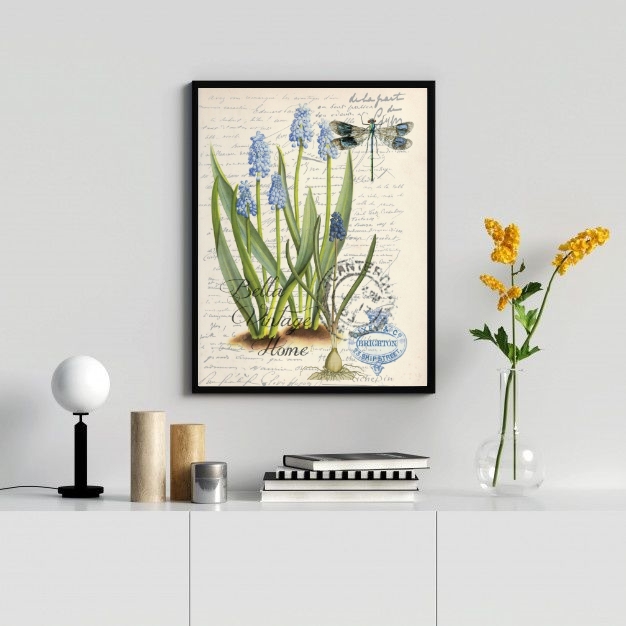 Quadro Decorativo Vintage Home- Botânica
