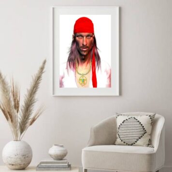 Quadro Decorativo Cigano Wladimir- 60x48 Cm