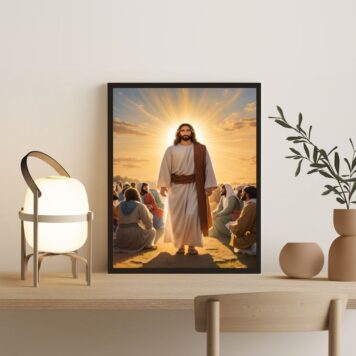 Quadro Decorativo Jesus Iluminado