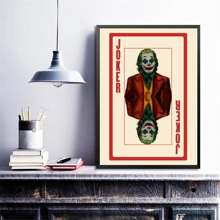Quadro Decorativo Joker- Baralho