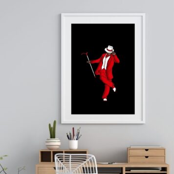 Quadro Entidade Umbanda Zé Pelintra- 60x48 Cm