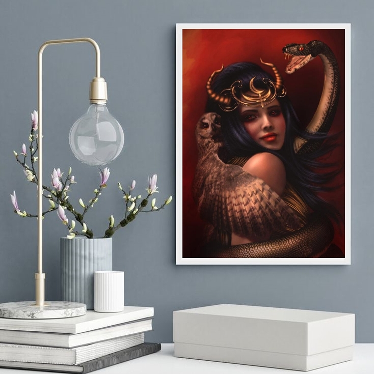 Quadro Decorativo Arquétipo Lilith