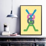 Quadro Decorativo Yoga-Palavra