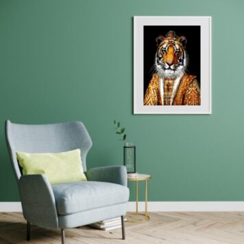 Quadro Dona Tigresa- 60x48 Cm B