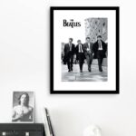 Quadro Foto Clássica Beatles - 60x48 Cm