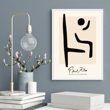 Quadro Minimalista Arte Paul Klee B