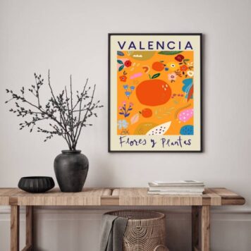 Quadro Poster Flores e Plantas - Valencia