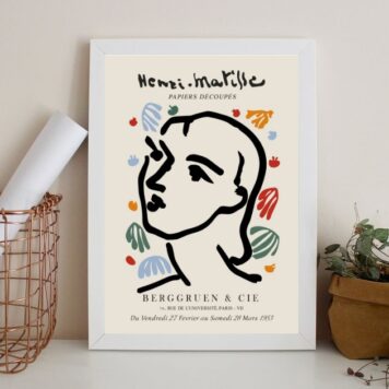 Quadro Poster Henri Matisse - Mulher