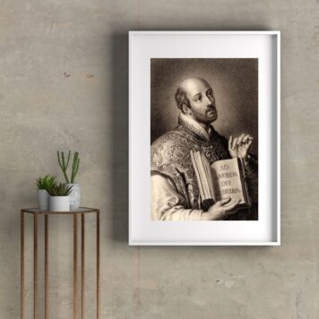 Quadro Santo Inácio De Loyola- 60x48 Cm