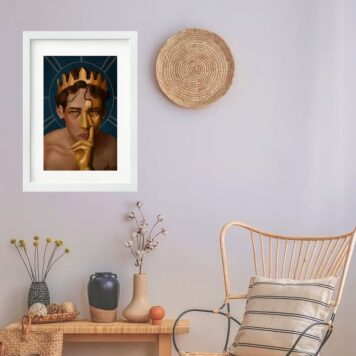 Quadro Arquétipo Rei Midas - 60x48 Cm B