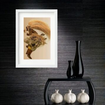 Quadro Fotografia Orixá Obaluaê - 60x48 Cm