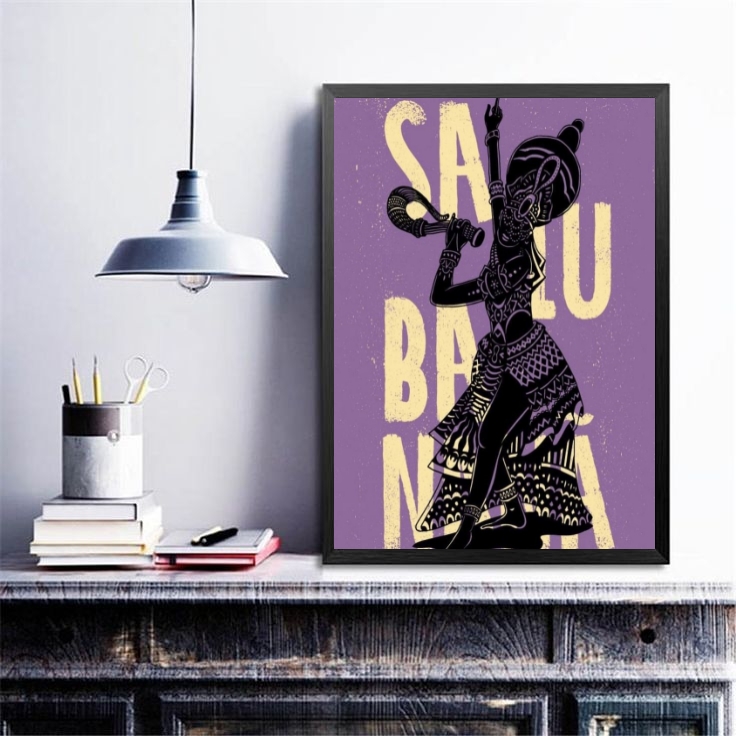 Quadro Poster Candomblé Nanã