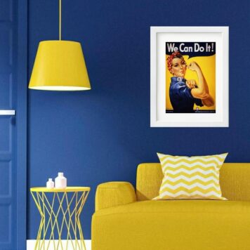 Quadro We Can Do It - 60X48 Cm B
