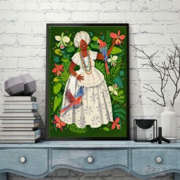 Quadro Decorativo Cultura Baiana B