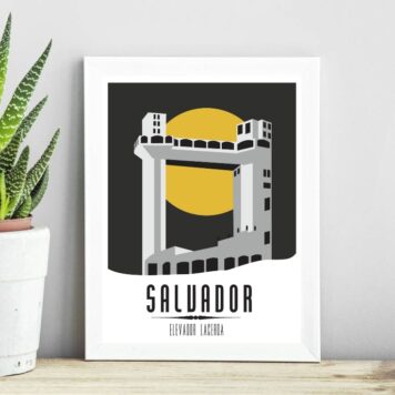 Quadro Elevador Lacerda - Salvador B
