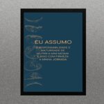 Quadro Lei Da Atração - Assumo Responsabilidade