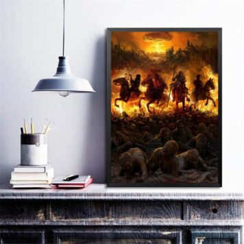 Quadro Os Quatro Cavalheiros Do Apocalipse B