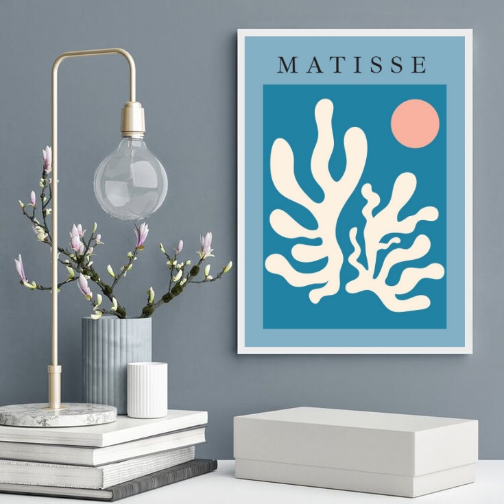 Quadro Arte Matisse - Under the Sea