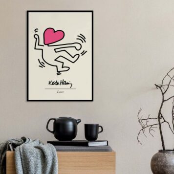 Quadro Keith Haring - The Love B