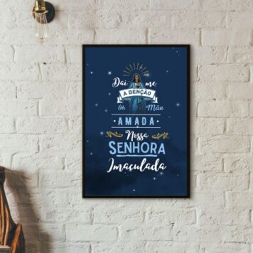 Quadro Nossa Senhora Imaculada - Benção B